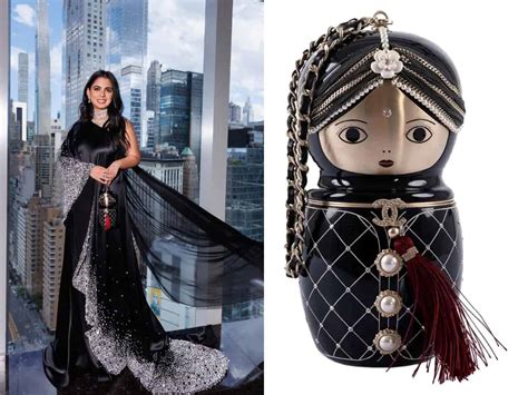 isha ambani chanel bag|Isha Ambani's Chanel bag at Met Gala 2023 is worth Rs .